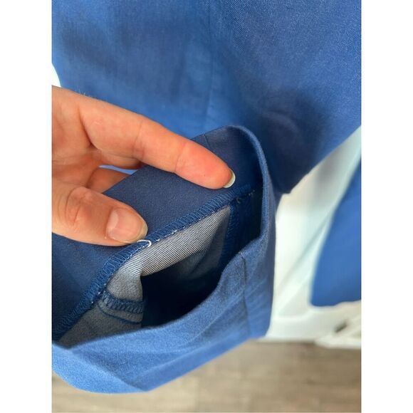 Express blue pants size 6R columnist dress pants work attire - Picture 4 of 5